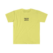 Men's Fitted Short Sleeve Tee, Rainbow Logo-T-Shirt-Practice Empathy