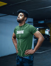 Men's Heather Dri-Fit Tee, Brushes Logo-T-Shirt-Practice Empathy