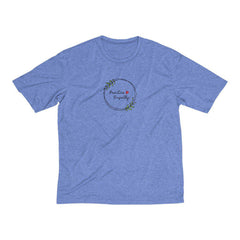 Men's Heather Dri-Fit Tee, Olive Branch Logo-T-Shirt-Practice Empathy