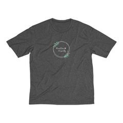 Men's Heather Dri-Fit Tee, Olive Branch Logo-T-Shirt-Practice Empathy