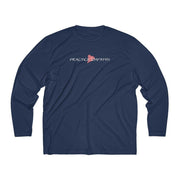 Men's Long Sleeve Moisture Absorbing Tee, Classic Logo-Long-sleeve-Practice Empathy