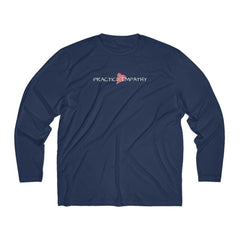 Men's Long Sleeve Moisture Absorbing Tee, Classic Logo-Long-sleeve-Practice Empathy