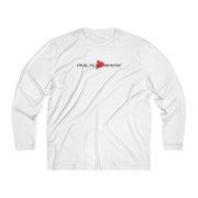 Men's Long Sleeve Moisture Absorbing Tee, Classic Logo-Long-sleeve-Practice Empathy