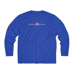 Men's Long Sleeve Moisture Absorbing Tee, Classic Logo-Long-sleeve-Practice Empathy