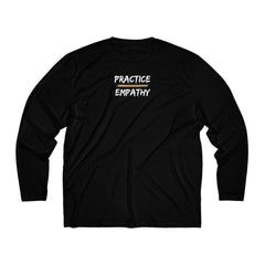 Men's Long Sleeve Moisture Absorbing Tee, Rainbow Logo-Long-sleeve-Practice Empathy