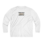 Men's Long Sleeve Moisture Absorbing Tee, Rainbow Logo-Long-sleeve-Practice Empathy