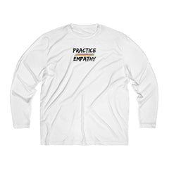 Men's Long Sleeve Moisture Absorbing Tee, Rainbow Logo-Long-sleeve-Practice Empathy