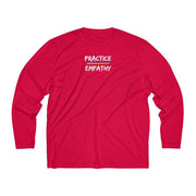 Men's Long Sleeve Moisture Absorbing Tee, Rainbow Logo-Long-sleeve-Practice Empathy