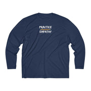 Men's Long Sleeve Moisture Absorbing Tee, Rainbow Logo-Long-sleeve-Practice Empathy