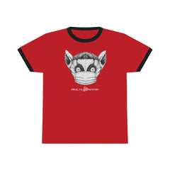 Men's Ringer Tee, Lenny the Lemur-T-Shirt-Practice Empathy
