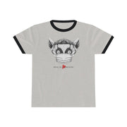 Men's Ringer Tee, Lenny the Lemur-T-Shirt-Practice Empathy