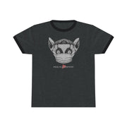 Men's Ringer Tee, Lenny the Lemur-T-Shirt-Practice Empathy