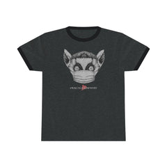 Men's Ringer Tee, Lenny the Lemur-T-Shirt-Practice Empathy