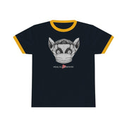 Men's Ringer Tee, Lenny the Lemur-T-Shirt-Practice Empathy