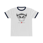 Men's Ringer Tee, Lenny the Lemur-T-Shirt-Practice Empathy