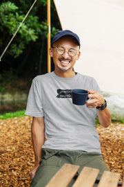 Men's Short Sleeve Graphic Tee, Brushes Logo