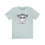 Men's Short Sleeve Graphic Tee, Lenny the Lemur-T-Shirt-Practice Empathy