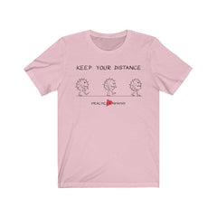 Men's Short Sleeve Graphic Tee, Live Virus Walking-T-Shirt-Practice Empathy
