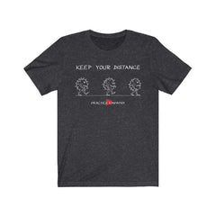 Men's Short Sleeve Graphic Tee, Live Virus Walking-T-Shirt-Practice Empathy