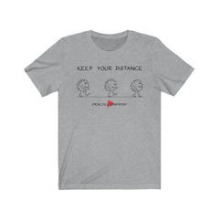 Men's Short Sleeve Graphic Tee, Live Virus Walking-T-Shirt-Practice Empathy