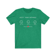 Men's Short Sleeve Graphic Tee, Live Virus Walking-T-Shirt-Practice Empathy