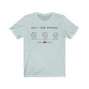 Men's Short Sleeve Graphic Tee, Live Virus Walking-T-Shirt-Practice Empathy