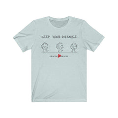 Men's Short Sleeve Graphic Tee, Live Virus Walking-T-Shirt-Practice Empathy