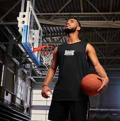 Men's Sweat-wicking Sleeveless Performance Tee, Brushes Logo-Tank Top-Practice Empathy