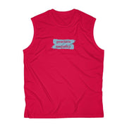 Men's Sweat-wicking Sleeveless Performance Tee, Brushes Logo-Tank Top-Practice Empathy