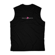 Men's Sweat-wicking Sleeveless Performance Tee, Classic Logo-Tank Top-Practice Empathy
