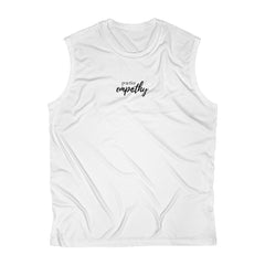 Men's Sweat-wicking Sleeveless Performance Tee, Hand in Hand Logo-Tank Top-Practice Empathy