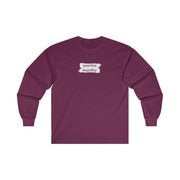 Men's Ultra Cotton Long Sleeve Tee, Brushes Logo-Long-sleeve-Practice Empathy