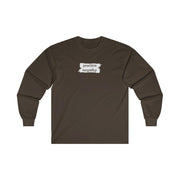 Men's Ultra Cotton Long Sleeve Tee, Brushes Logo-Long-sleeve-Practice Empathy