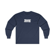 Men's Ultra Cotton Long Sleeve Tee, Brushes Logo-Long-sleeve-Practice Empathy