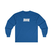 Men's Ultra Cotton Long Sleeve Tee, Brushes Logo-Long-sleeve-Practice Empathy