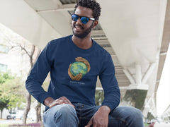 Men's Ultra Cotton Long Sleeve Tee, Nourishing Home