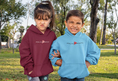 Youth Heavy Blend Hooded Sweatshirt, Classic Logo