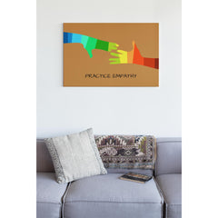 My Hand to Yours, Canvas Gallery Wrap-Canvas-Practice Empathy