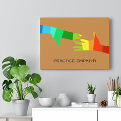 My Hand to Yours, Canvas Gallery Wrap-Canvas-Practice Empathy