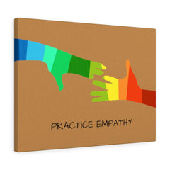 My Hand to Yours, Canvas Gallery Wrap-Canvas-Practice Empathy