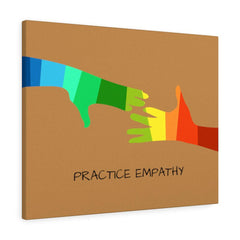 My Hand to Yours, Canvas Gallery Wrap-Canvas-Practice Empathy