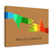 My Hand to Yours, Canvas Gallery Wrap-Canvas-Practice Empathy