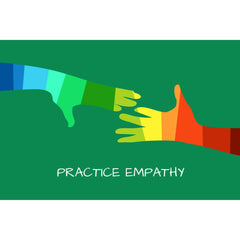 My Hand to Yours, Premium Framed Canvas-Canvas-Practice Empathy