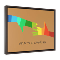 My Hand to Yours, Premium Framed Canvas, tussock-Canvas-Practice Empathy
