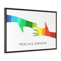 My Hand to Yours, Premium Framed Canvas, white-Canvas-Practice Empathy
