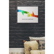 My Hand to Yours, Premium Matte Print-Poster-Practice Empathy