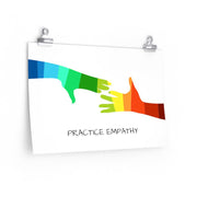 My Hand to Yours, Premium Matte Print-Poster-Practice Empathy