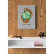 Nourishing Home, Canvas Gallery Wrap, light gray-Canvas-Practice Empathy