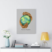 Nourishing Home, Canvas Gallery Wrap, light gray-Canvas-Practice Empathy
