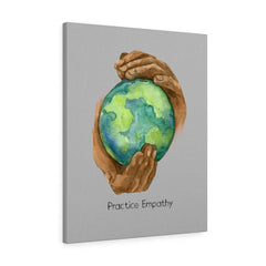 Nourishing Home, Canvas Gallery Wrap, light gray-Canvas-Practice Empathy